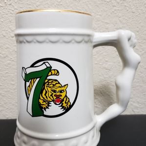 LSU Tigers #7 Beer Stein with Naked Woman Handle